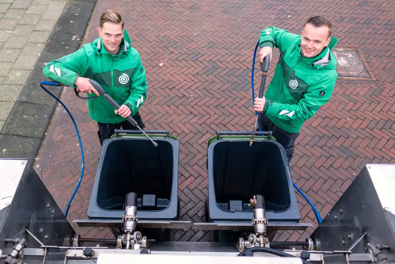 Container schoonmaken in Spakenburg